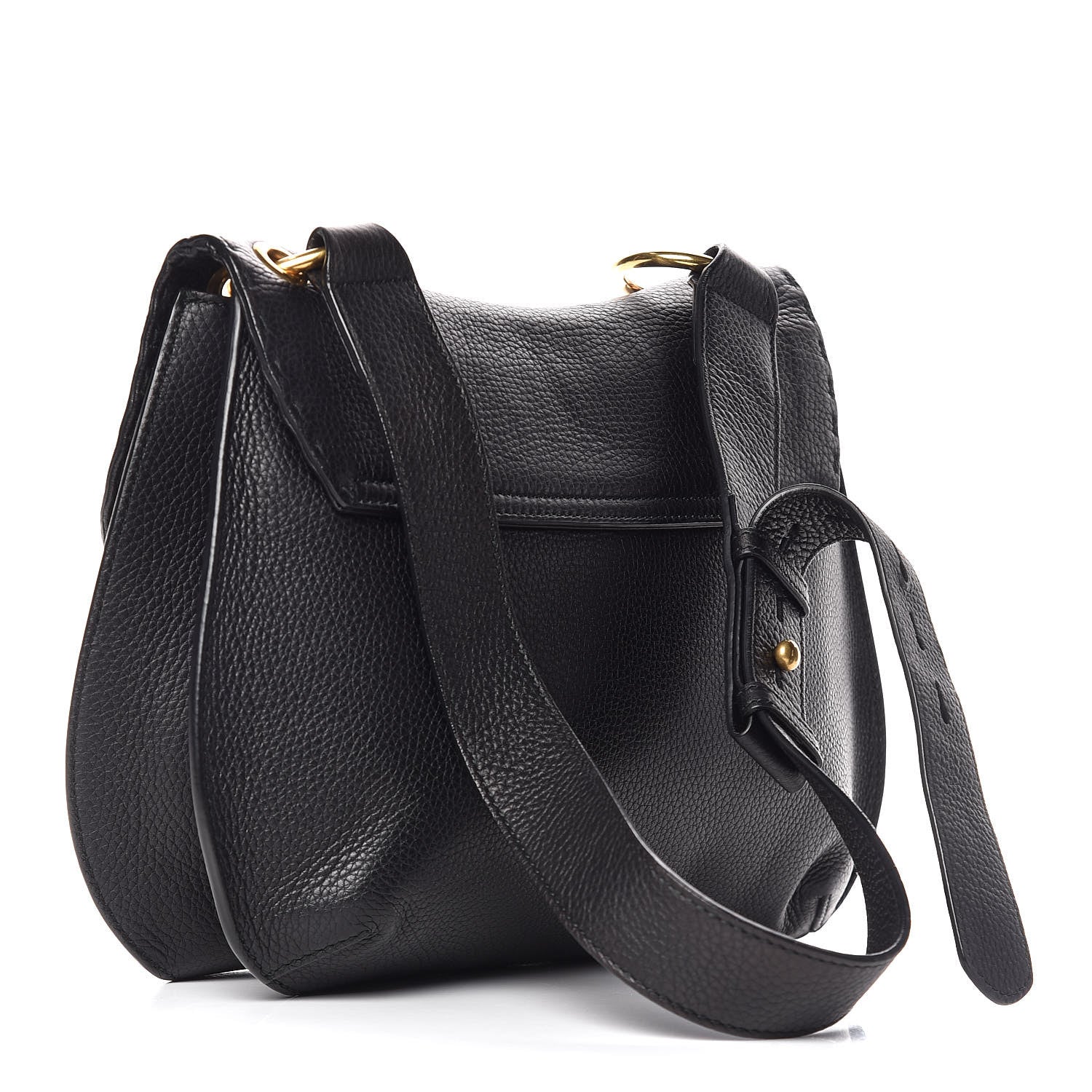 Gucci Cellarius Calfskin Feline GG Marmont Flap Shoulder Bag Black 3 of 11