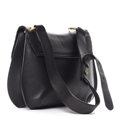 Gucci Cellarius Calfskin Feline GG Marmont Flap Shoulder Bag Black 3 of 11