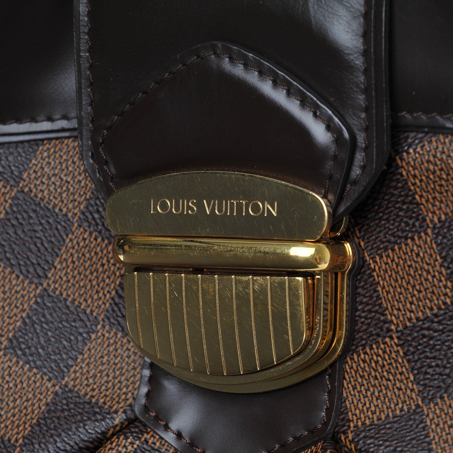 Louis Vuitton Damier Ebene Sistina GM 5 of 7