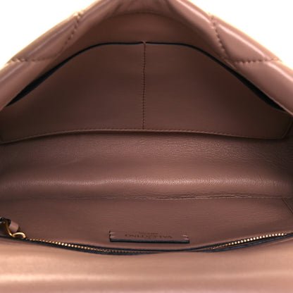 Valentino Garavani Nappa Large Roman Stud Shoulder Bag Rose Cannelle 8 of 14