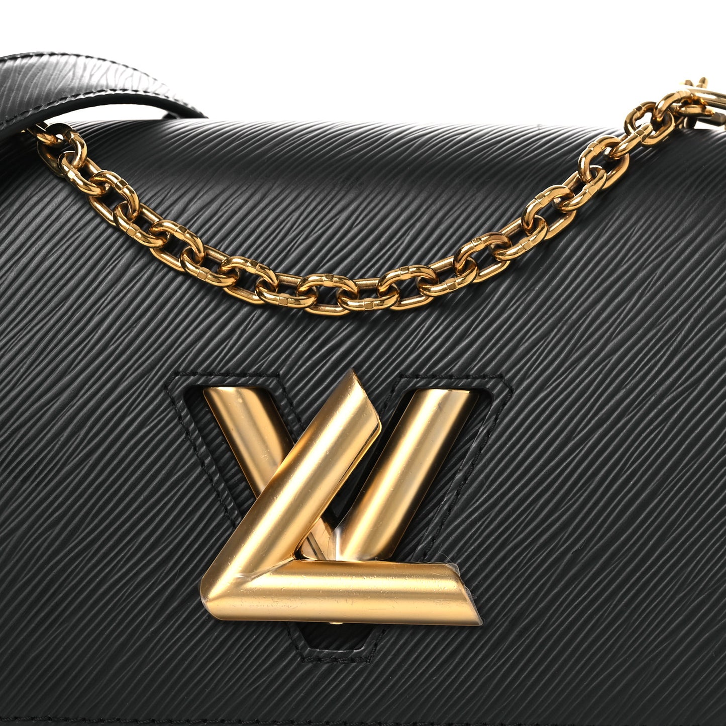 Epi Twist Shoulder Bag MM Black