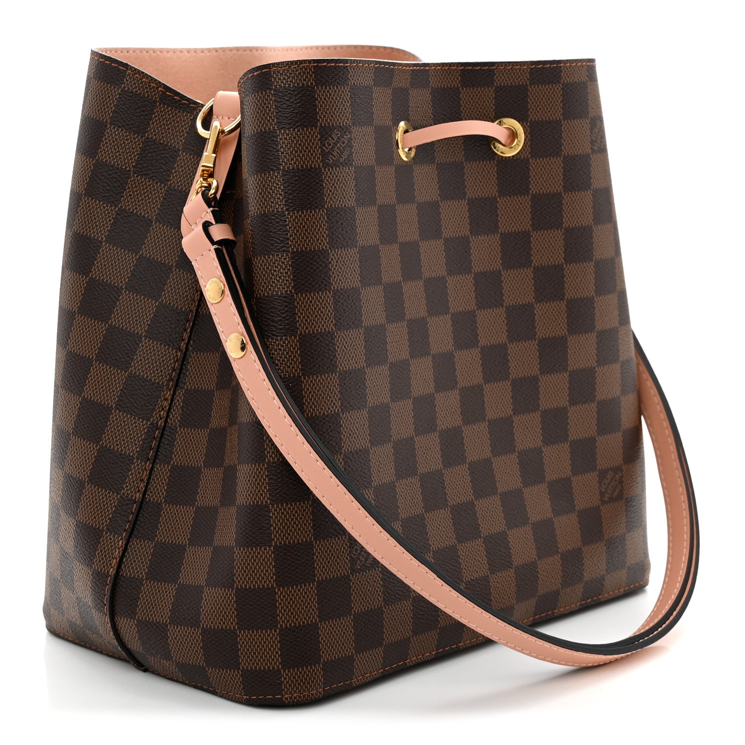 Louis Vuitton Damier Ebene Neonoe MM Venus Pink 3 of 10