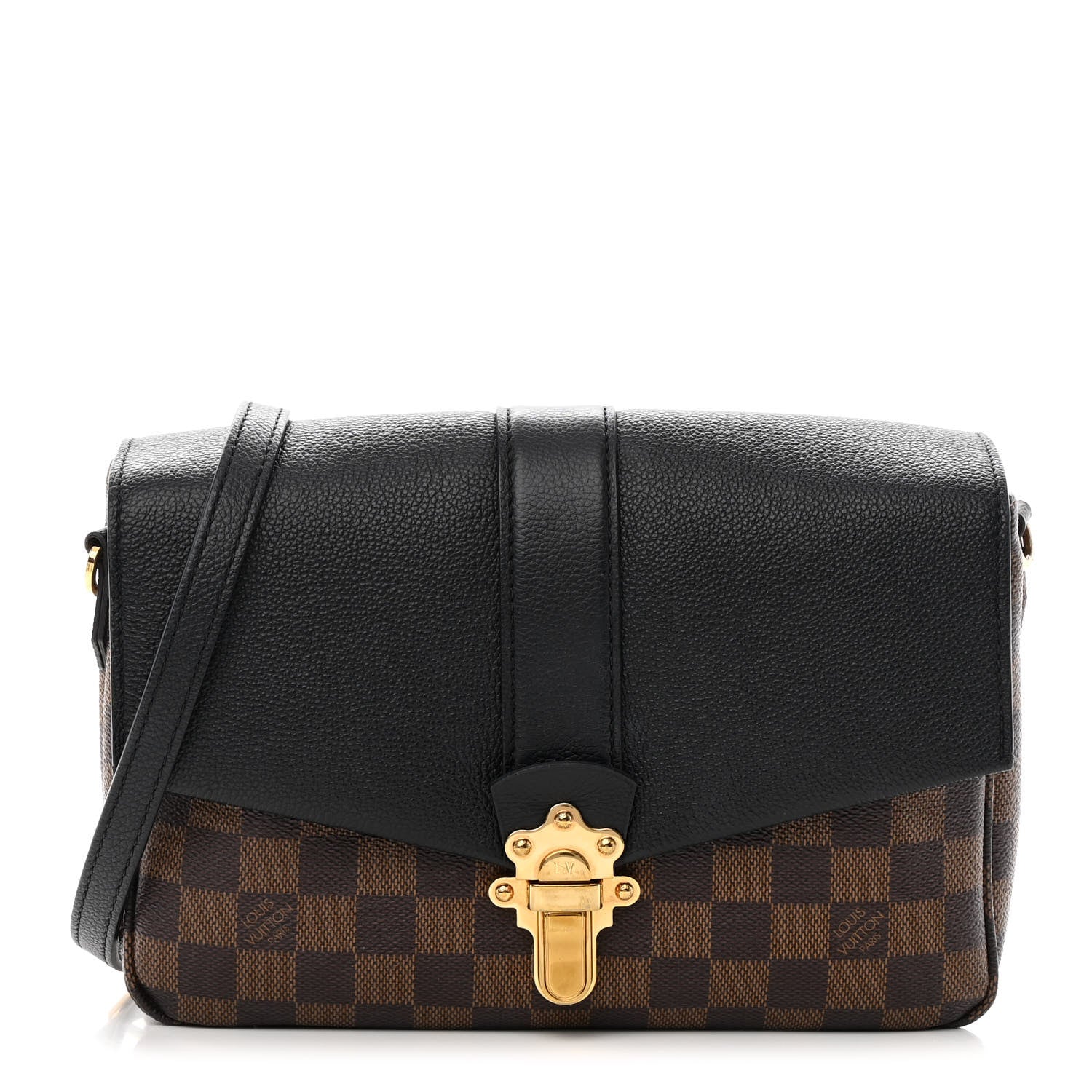 Louis Vuitton Damier Ebene Clapton Black 1 of 15