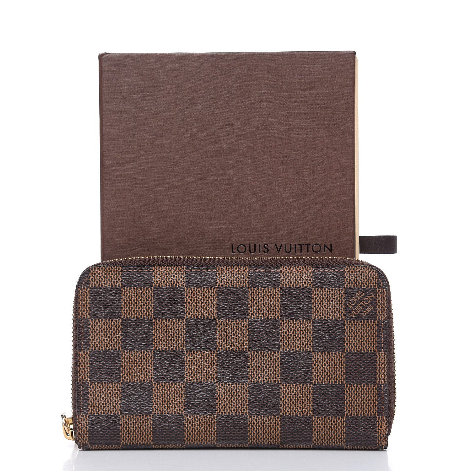 Louis Vuitton Damier Ebene Zippy Compact Wallet 8 of 8