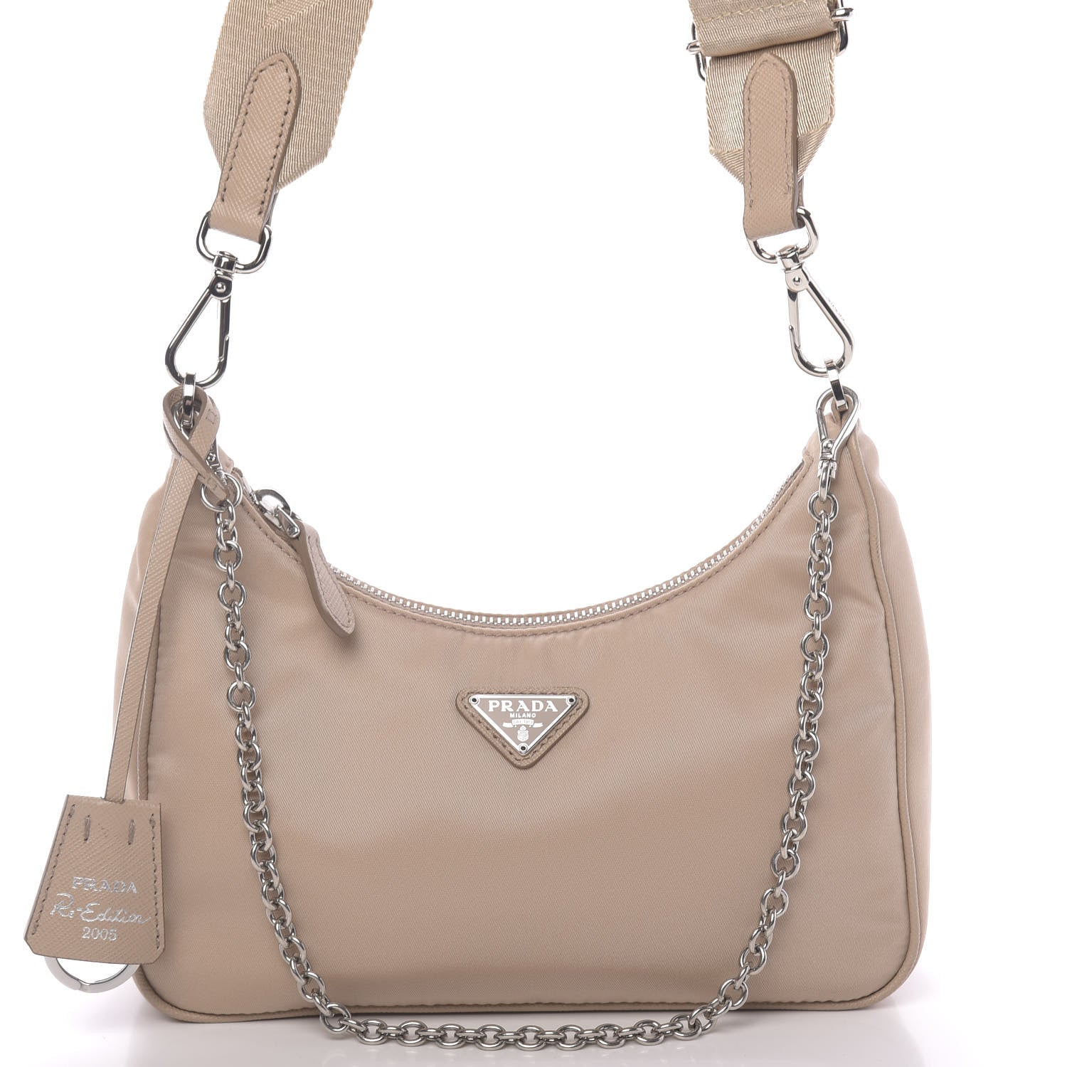 Prada Nylon Re-Edition 2005 Shoulder Bag Cammeo 8 of 10