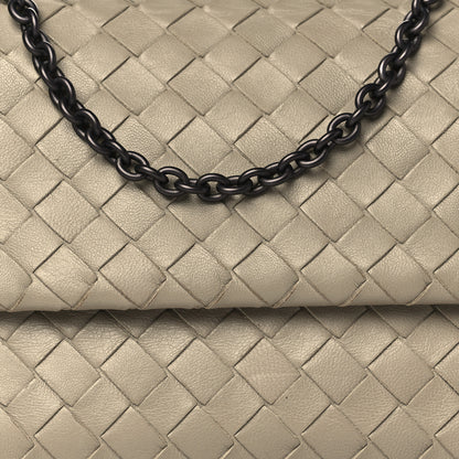 Bottega Veneta Nappa Intrecciato Small Chain Crossbody Maple 8 of 10