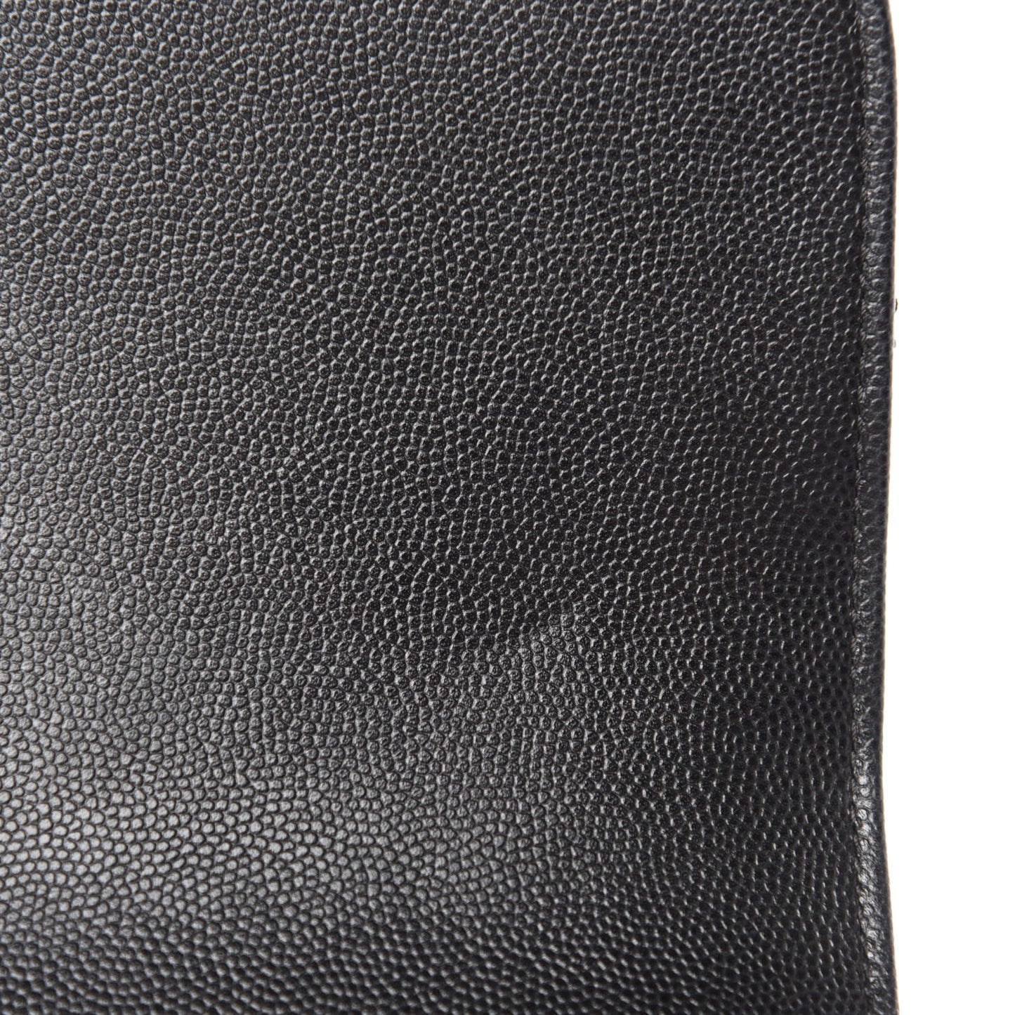 Caviar Quilted Large Business Affinity Flap Black