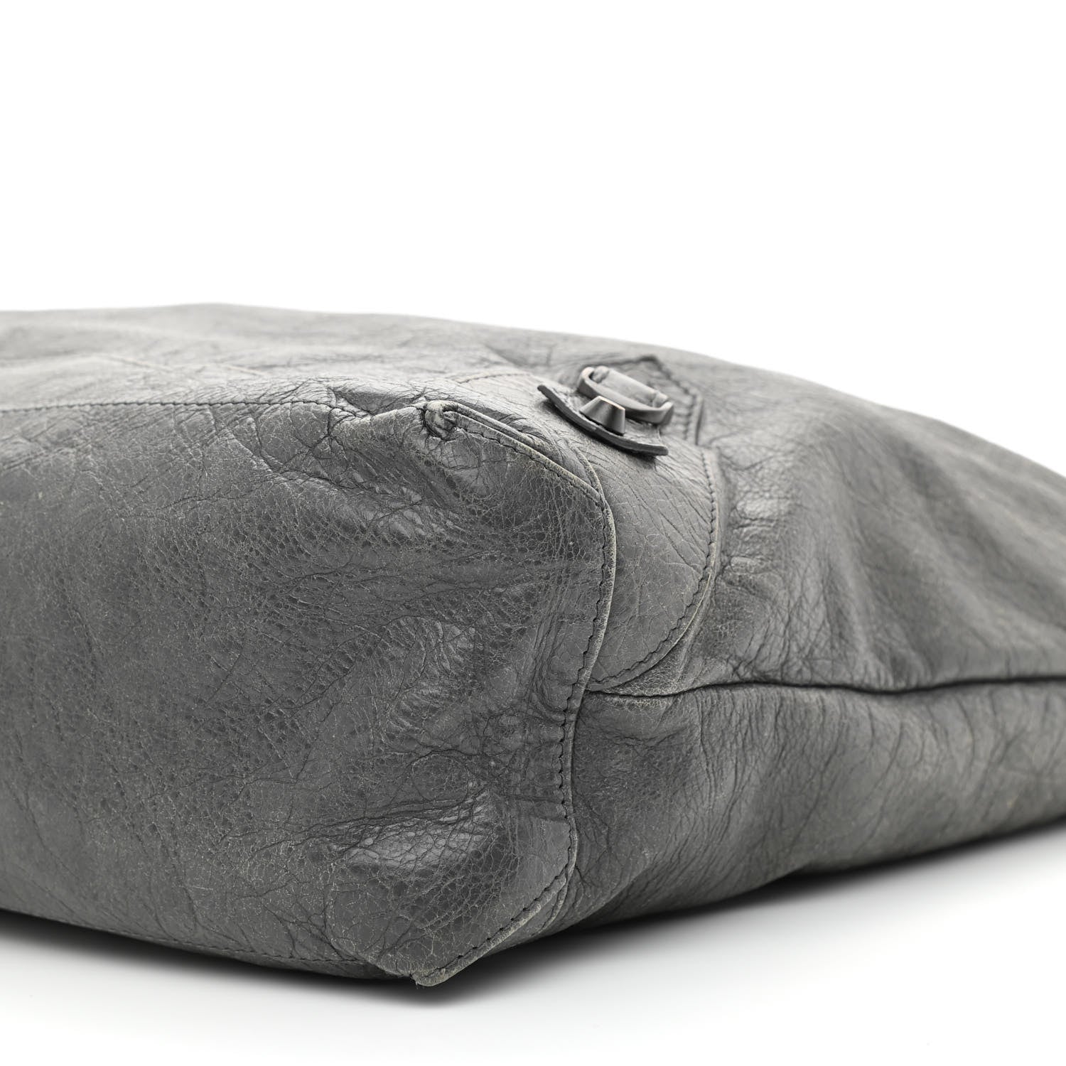 Balenciaga Agneau Classic Hardware Day Hobo Anthracite 11 of 14
