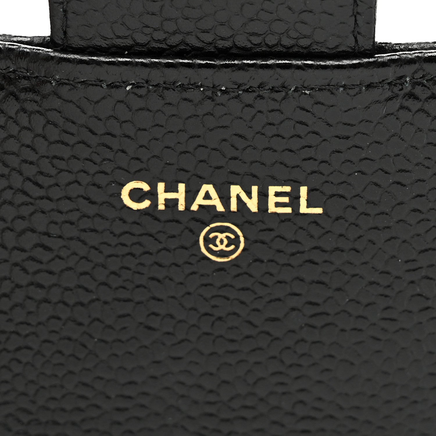 Chanel Caviar Quilted Long Flap Wallet Black 6 of 9