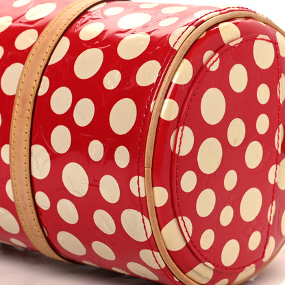Louis Vuitton Vernis Kusama Infinity Dots Papillon 30 Red 8 of 13