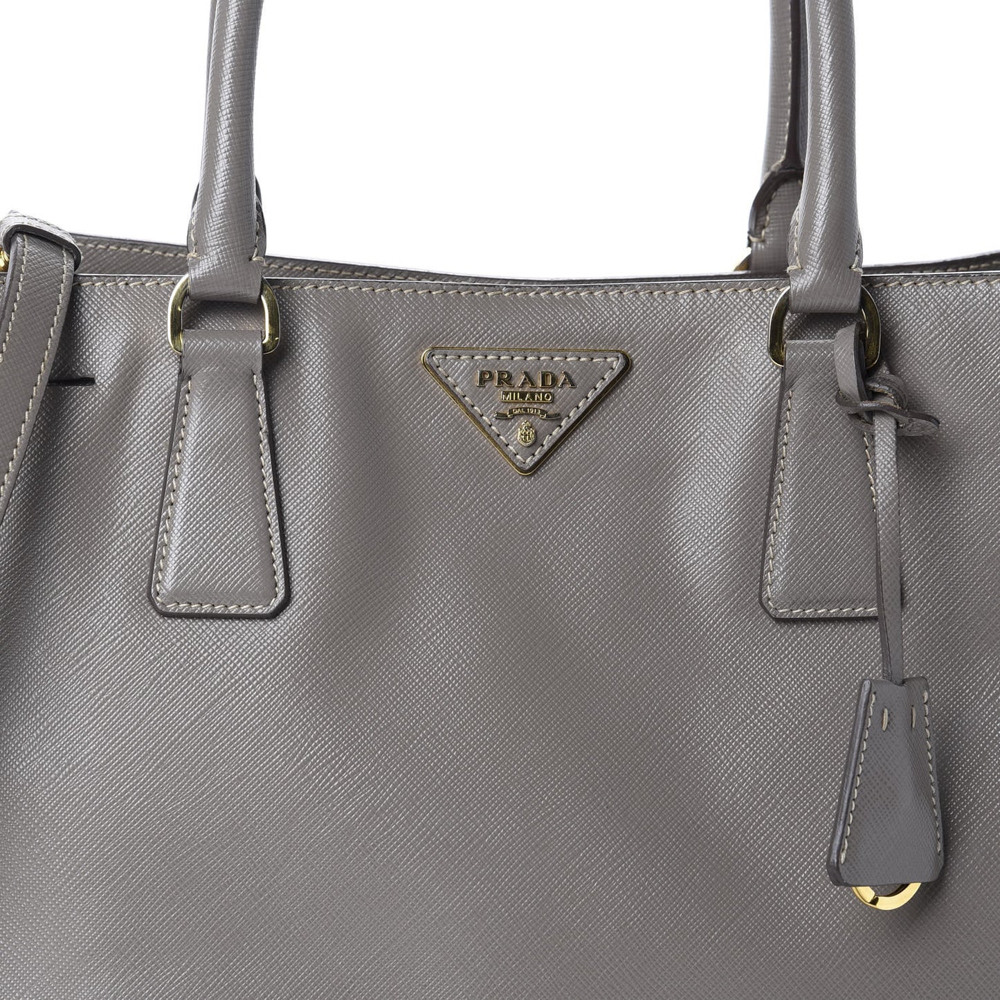 Saffiano Lux Small Tote Argilla