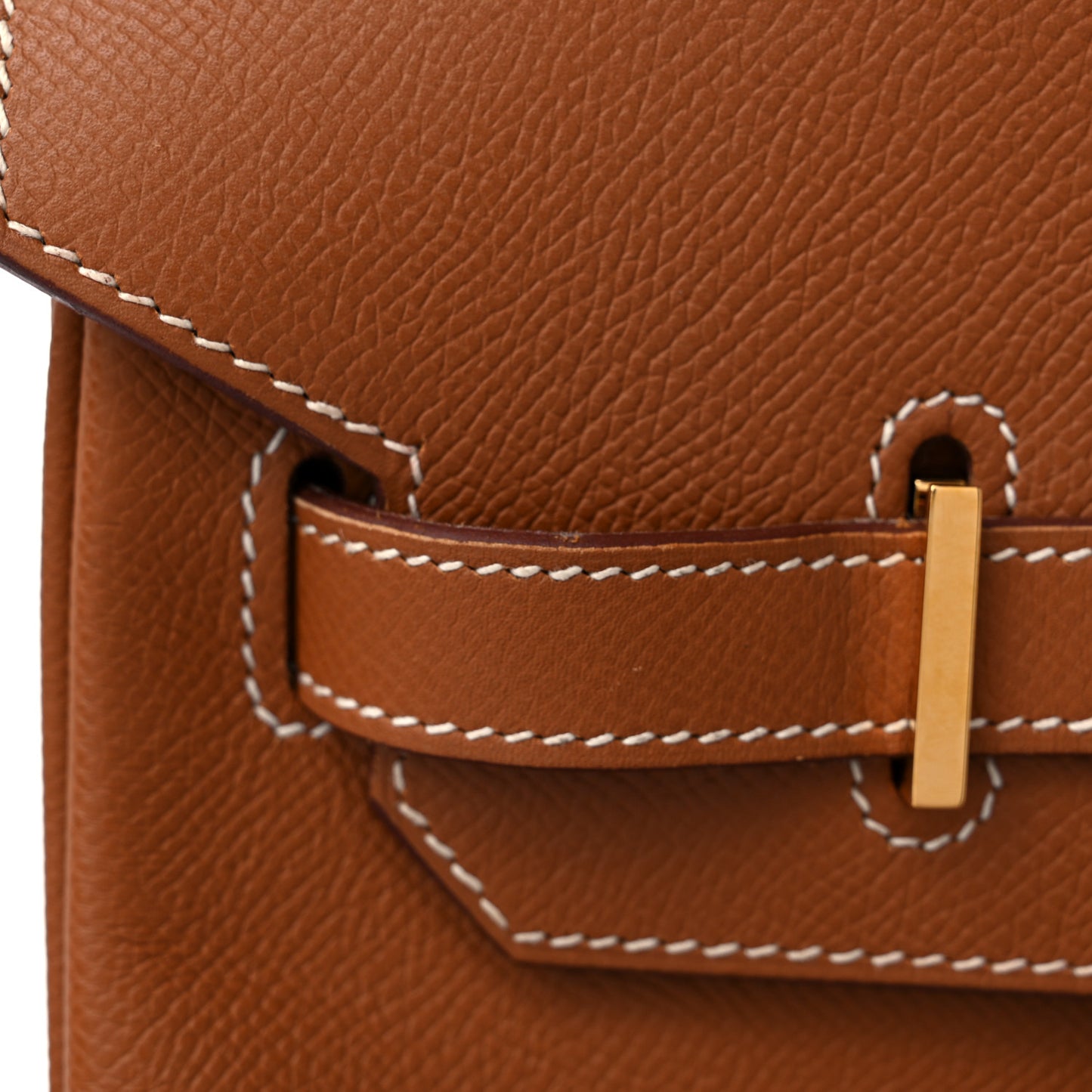 Epsom Birkin 35 Gold