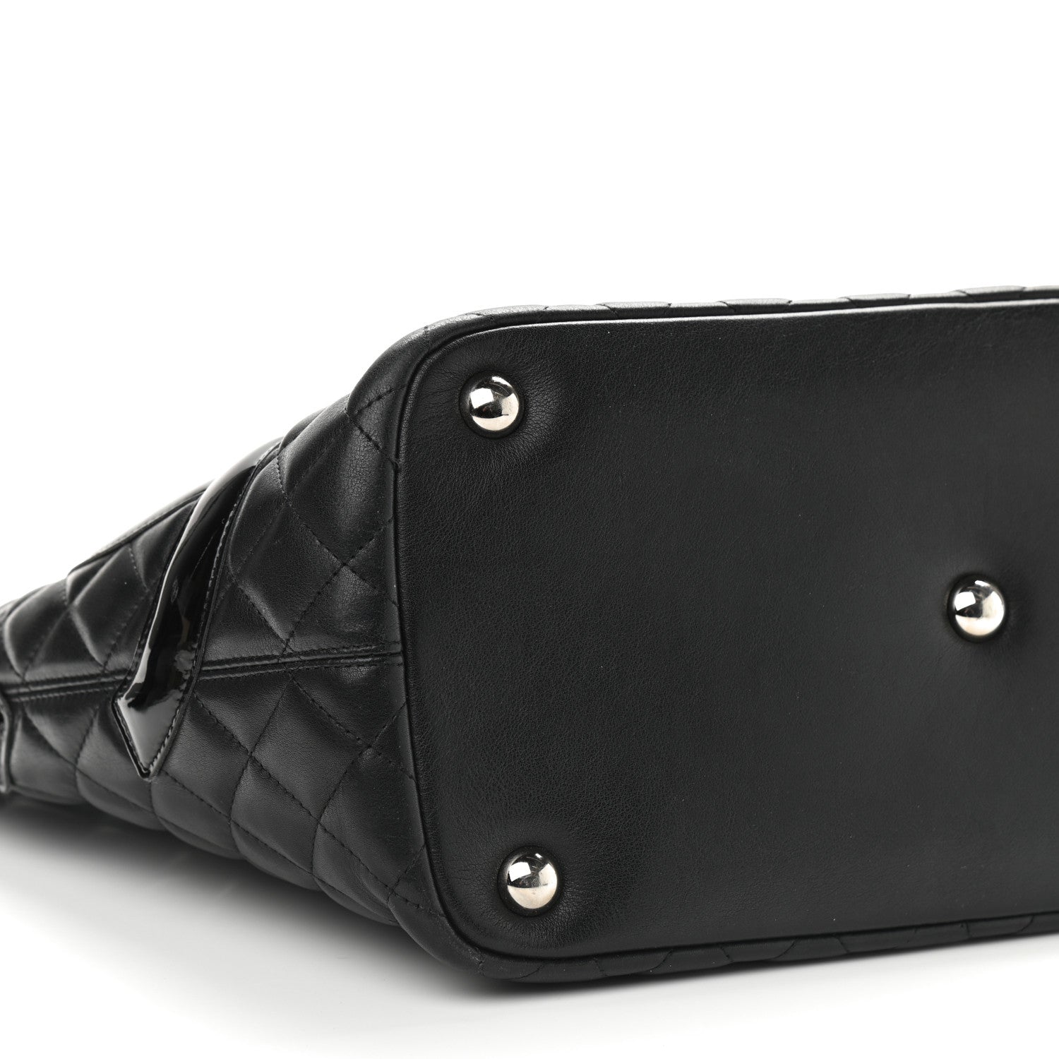 Chanel Calfskin Quilted Large Cambon Tote Black 9 of 10