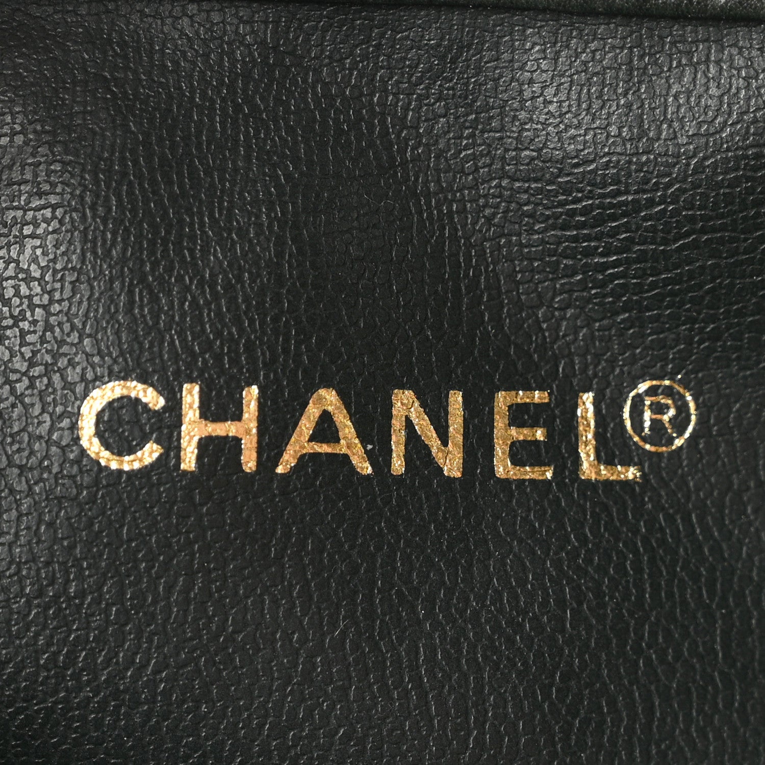 Chanel Calfskin Tweed Medium CC Chain Bucket Drawstring Bag Green 8 of 12
