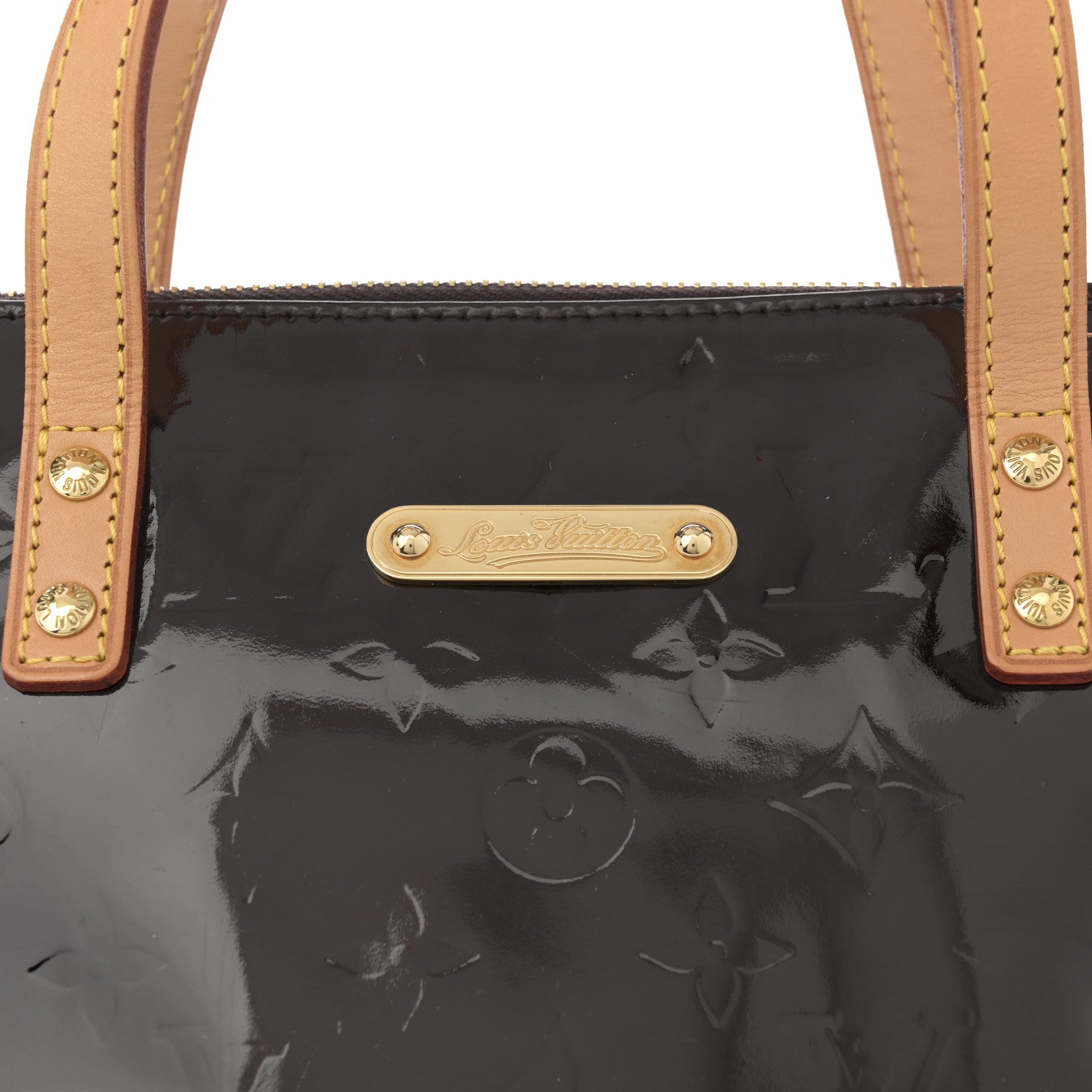 Louis Vuitton Vernis Bellevue PM Amarante 7 of 9