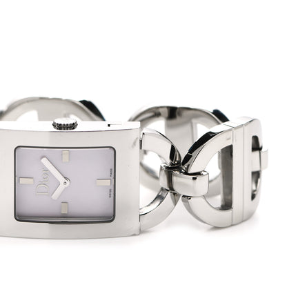 Christian Dior Stainless Steel Mother of Pearl 19mm Malice Quartz Watch 5 of 7