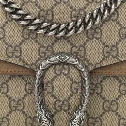 Gucci GG Supreme Monogram Mini Dionysus Shoulder Bag Taupe 8 of 15