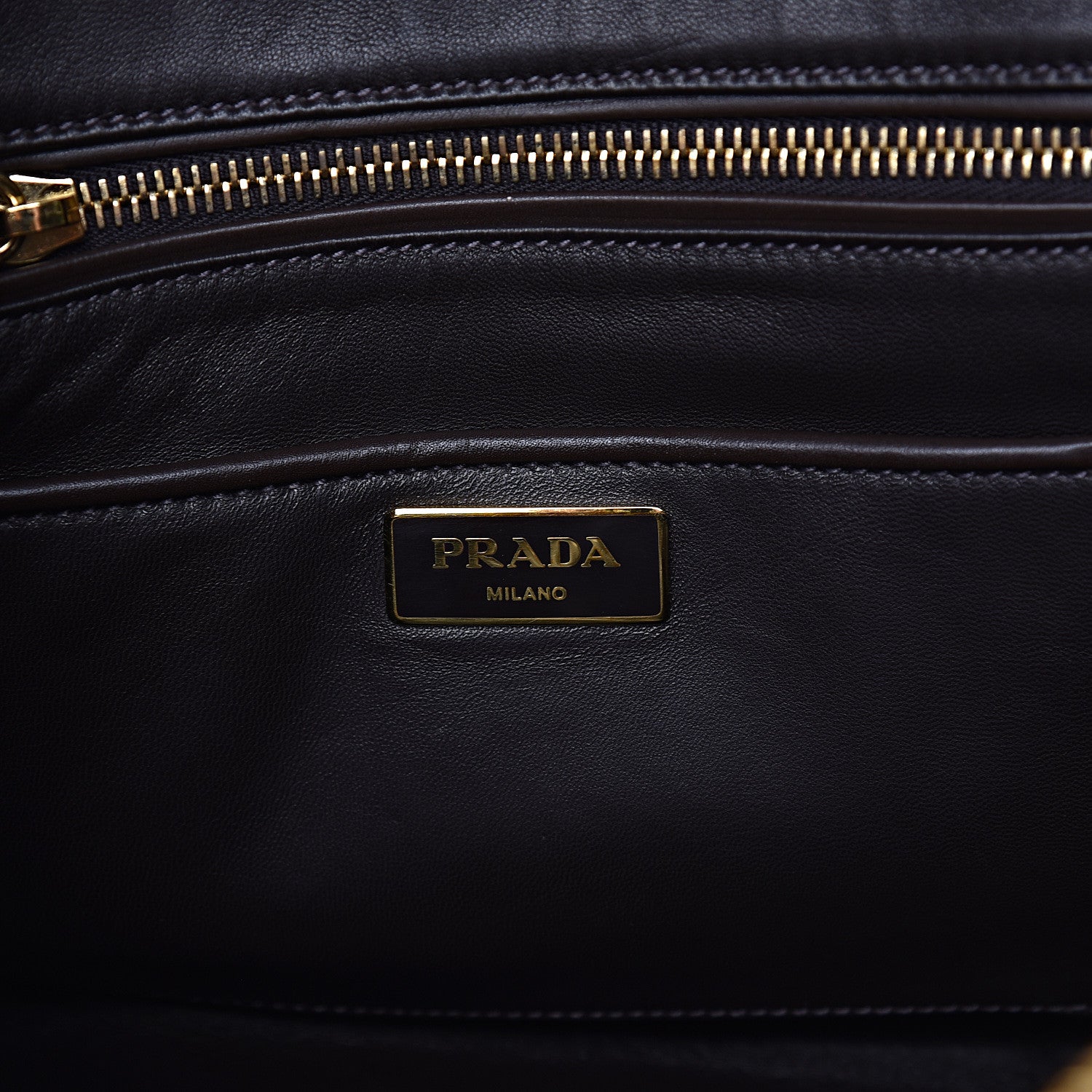 Prada Tessuto Tweed Vitello Bowling Bag Lacca Knicker 6 of 17