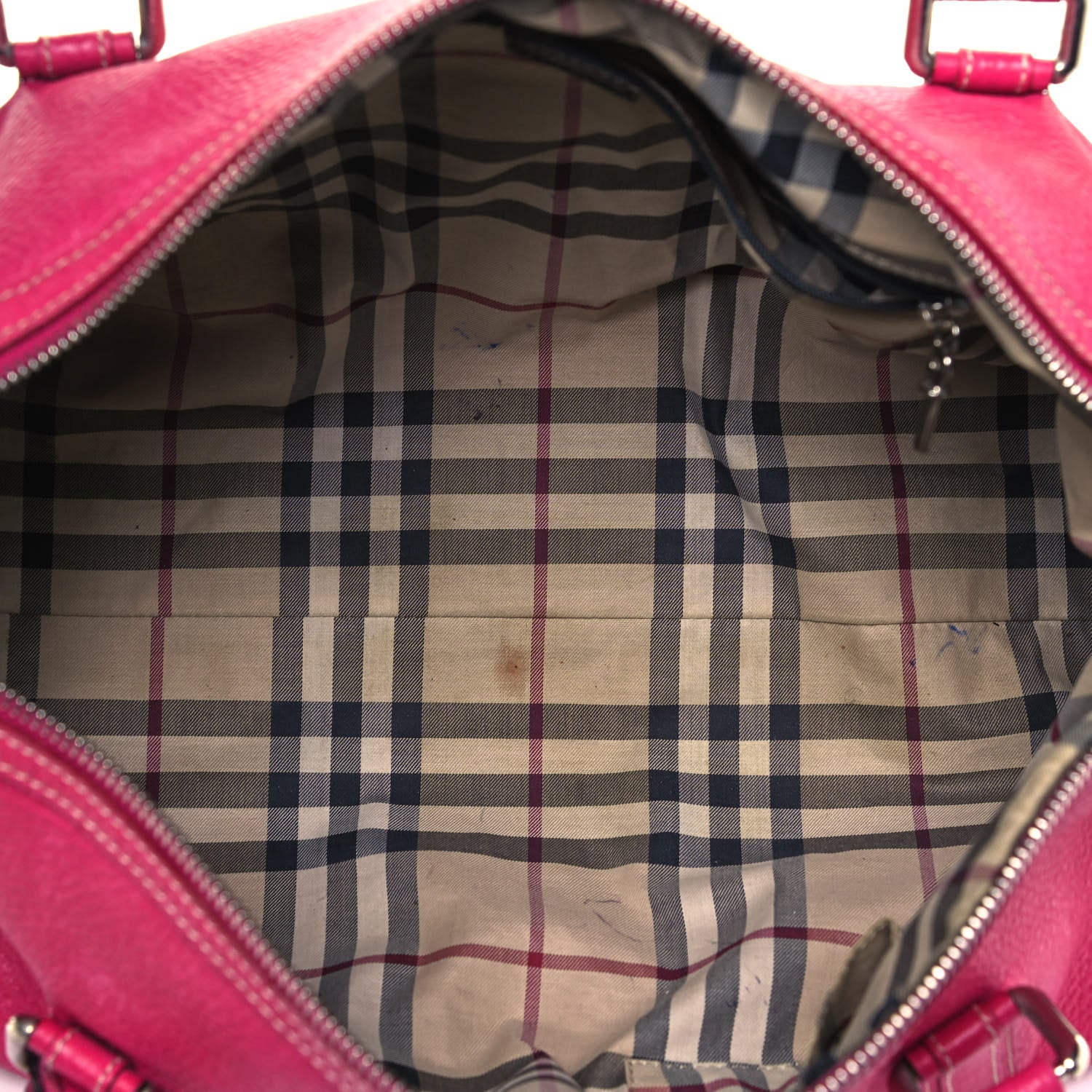 Burberry Grainy Calfskin Shoulder Bag Pink 5 of 15