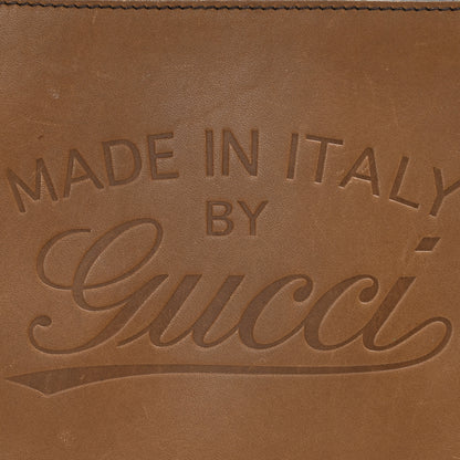 Gucci Monogram Medium Craft Tote Brown 7 of 18
