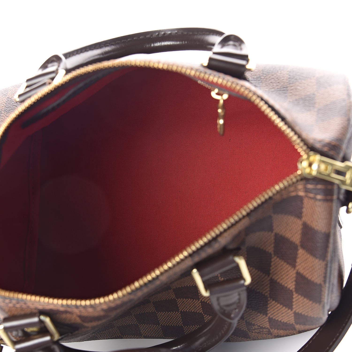 Louis Vuitton Damier Ebene Speedy Bandouliere 25 5 of 10