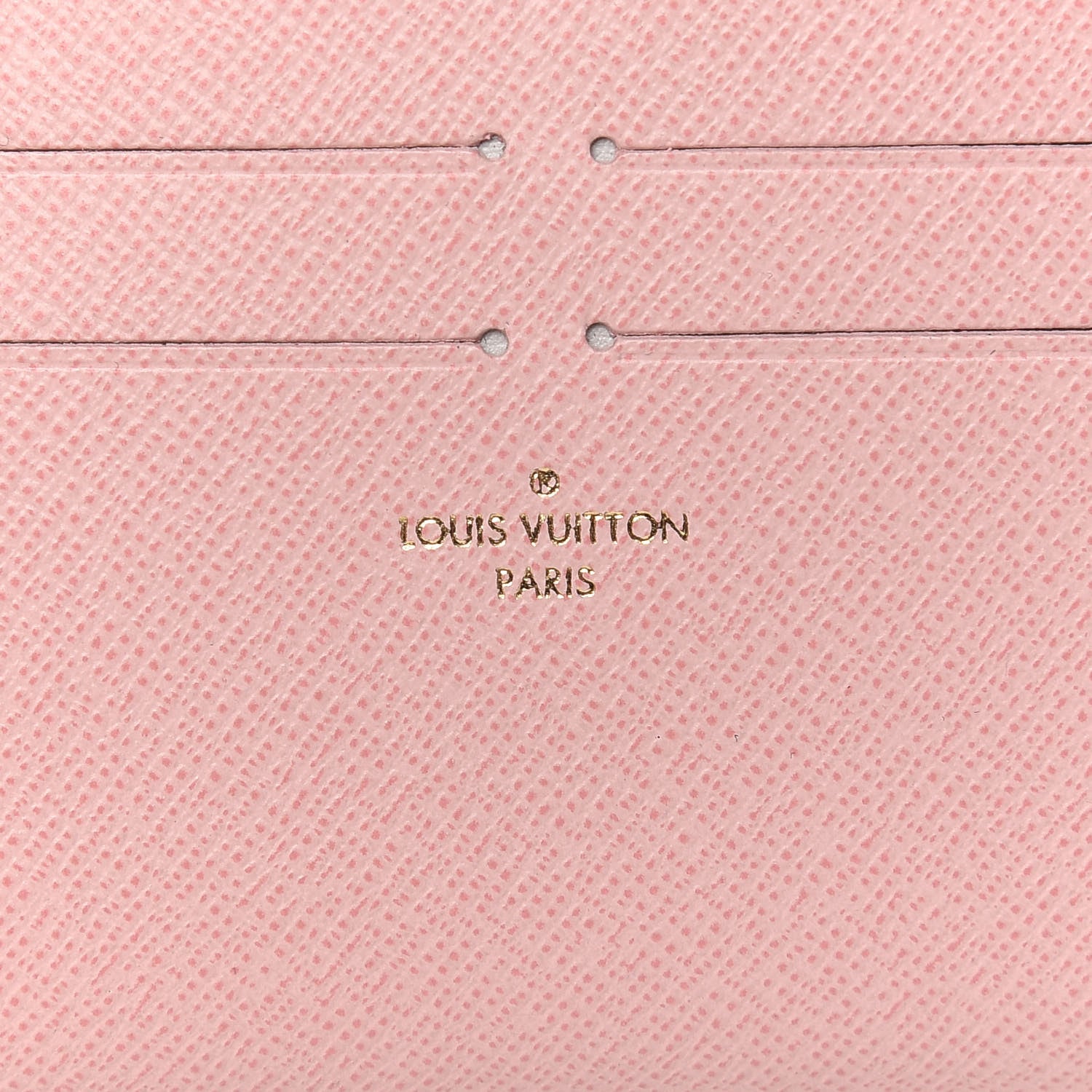 Louis Vuitton Calfskin Felicie Card Holder Insert Rose Ballerine 6 of 6