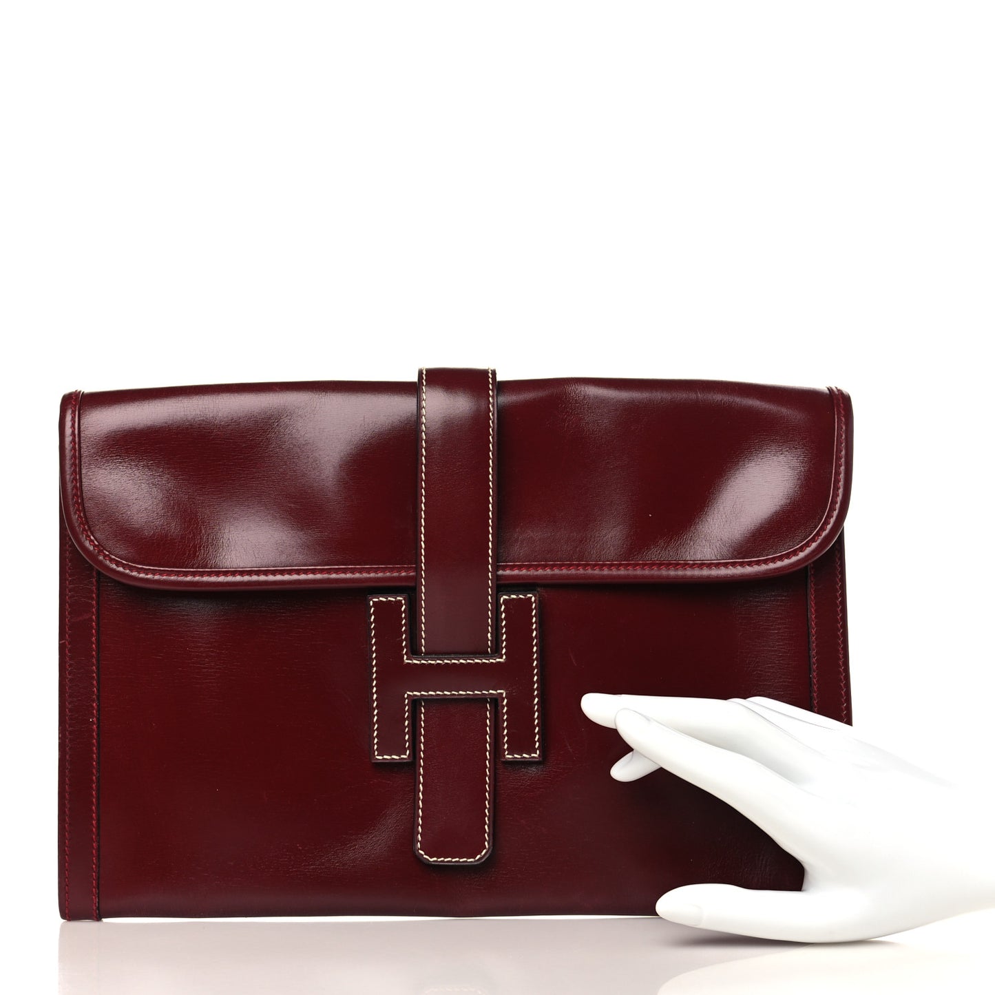 Box Jige PM Clutch Rouge H