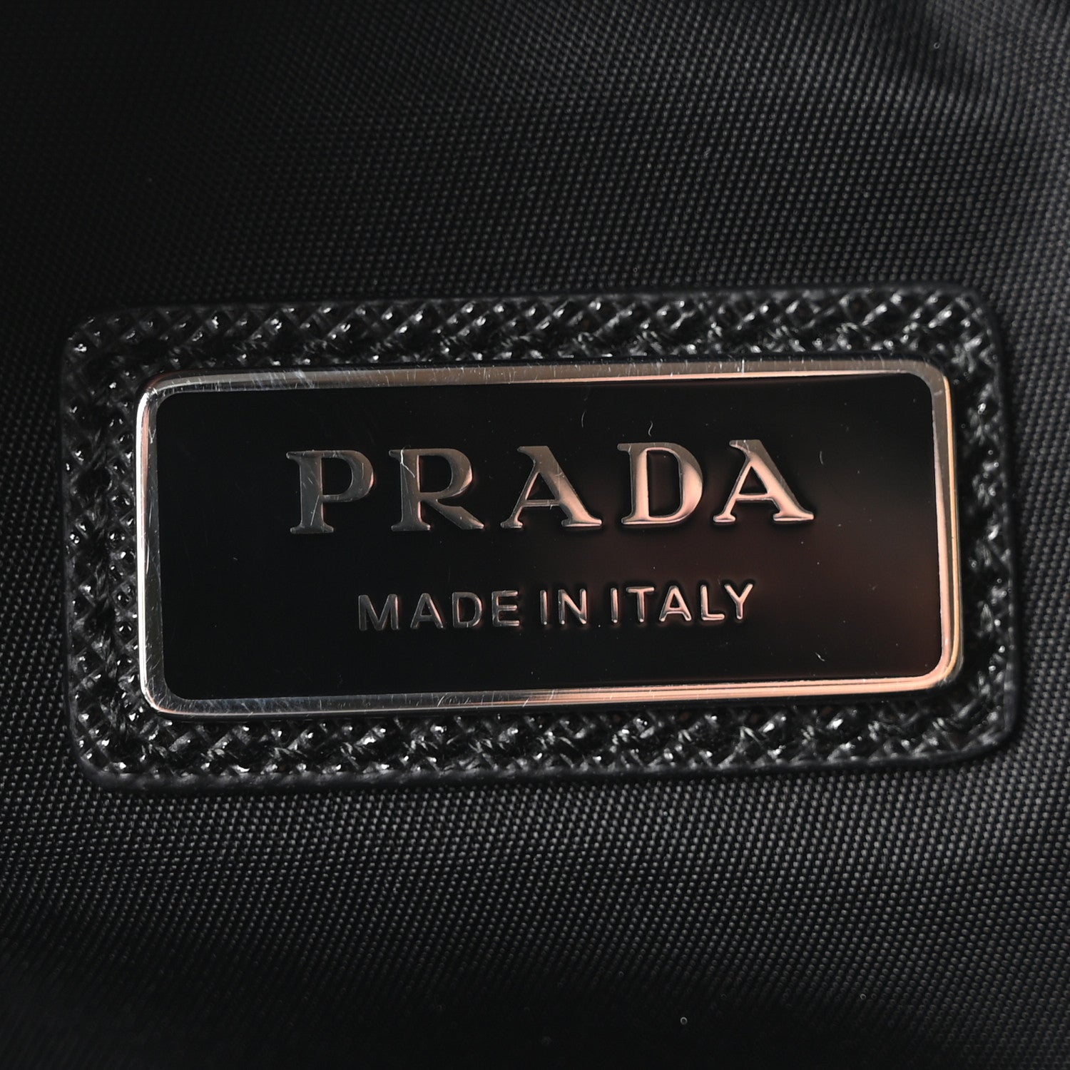 Prada Re-Nylon Saffiano Belt Bag Black 5 of 9