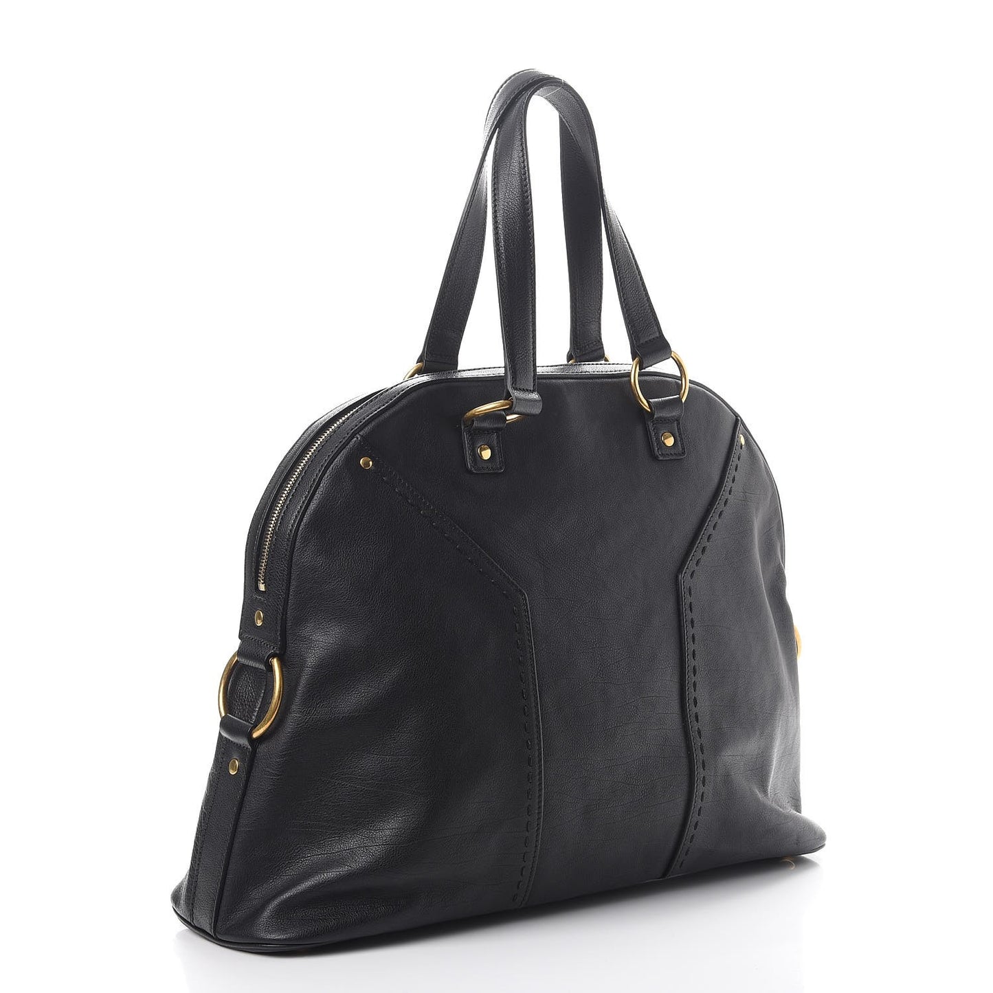 Calfskin Oversized Muse Black