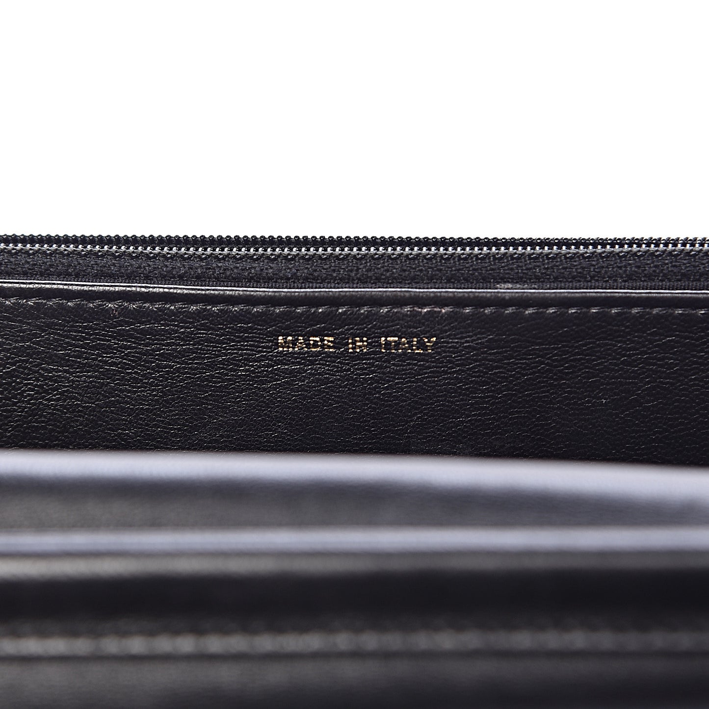 Lambskin Quilted Boy Wallet On Chain WOC Black