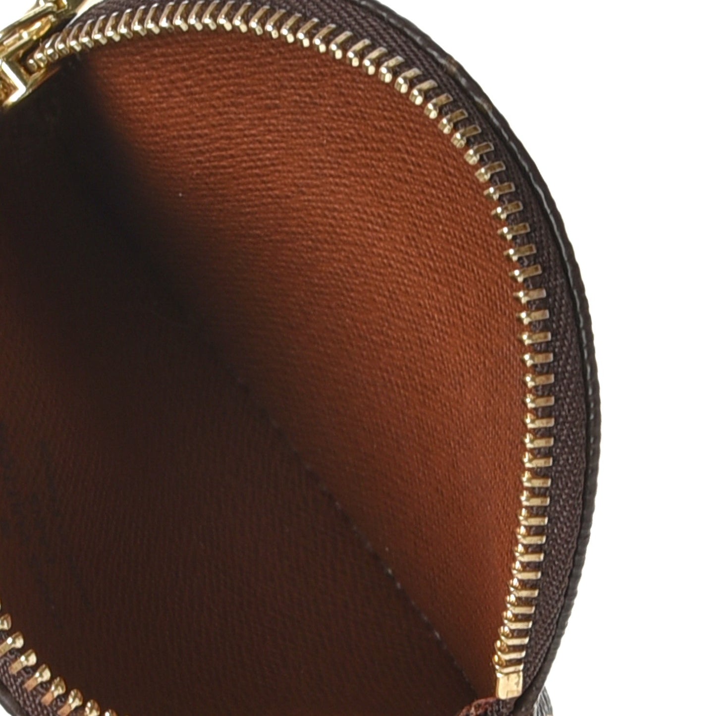 Monogram Round Coin Purse