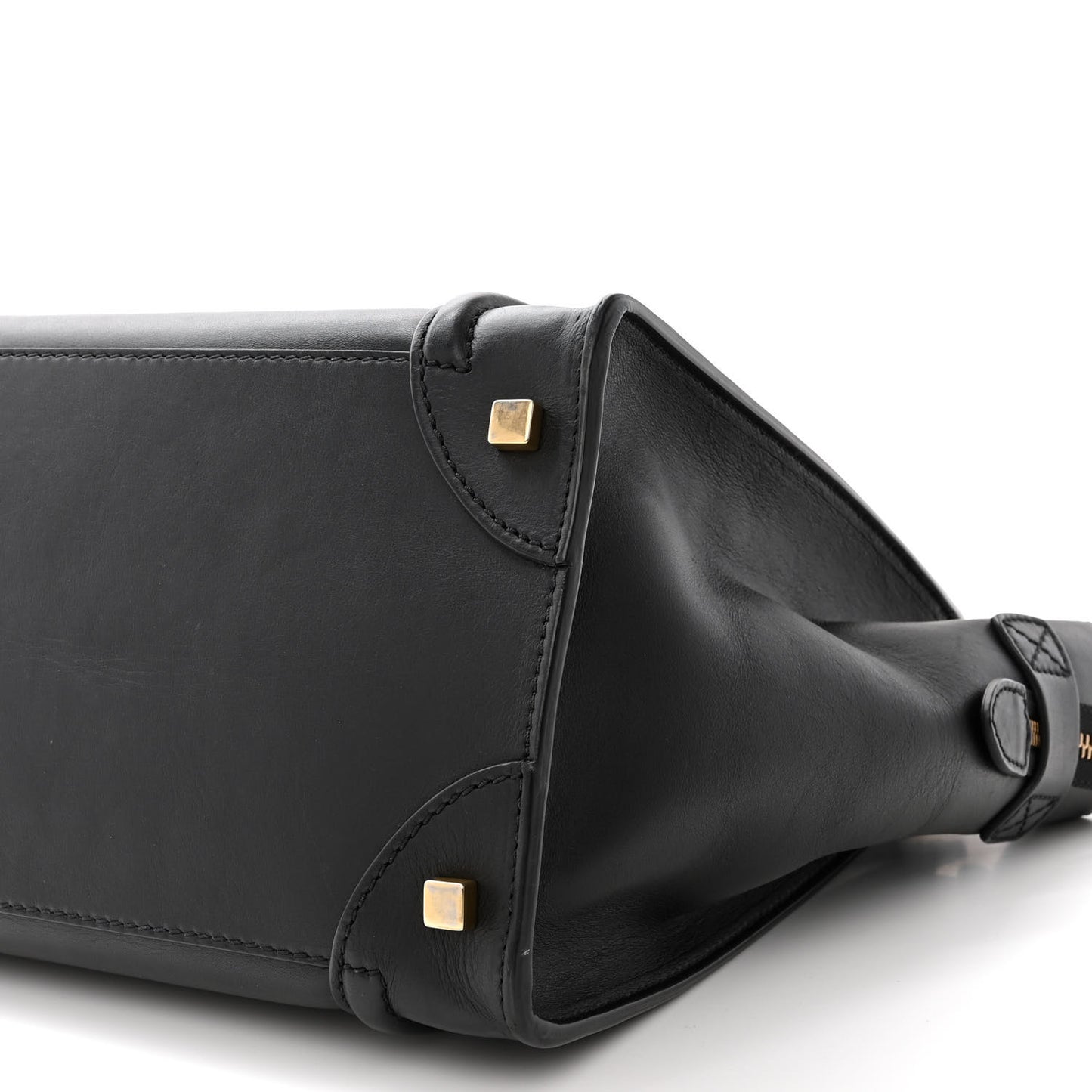 Smooth Calfskin Mini Luggage Black