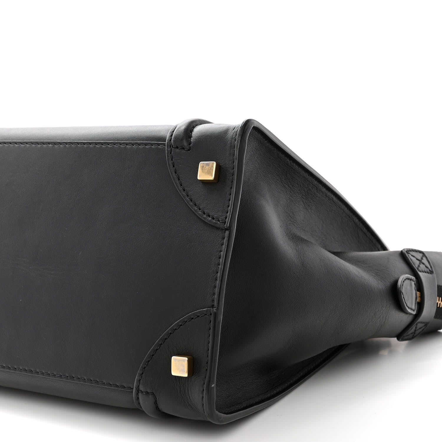 Celine Smooth Calfskin Mini Luggage Black 10 of 14