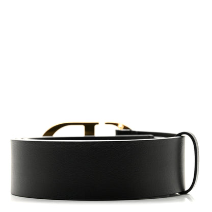 Christian Dior Calfskin CD Belt 85 34 Black 2 of 7