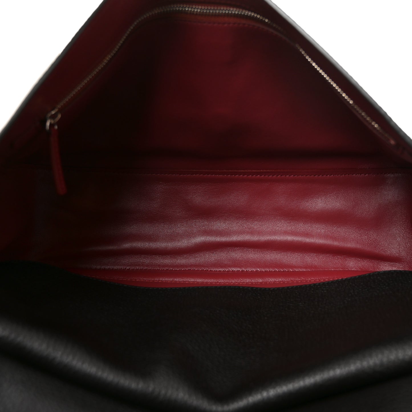 Grained Calfskin Small Souplissimo Maxi Flap Black