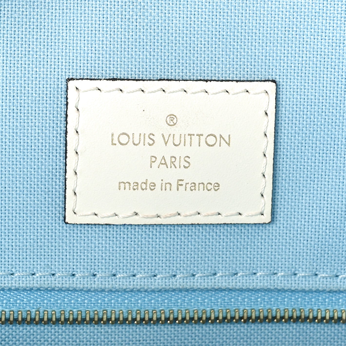 Louis Vuitton Monogram Giant Santa Monica Onthego Blue 6 of 8