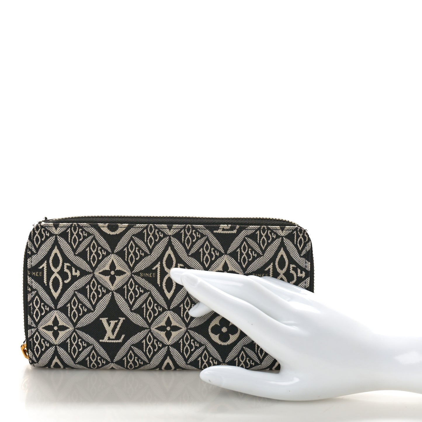 Jacquard Since 1854 Zippy Wallet Blue