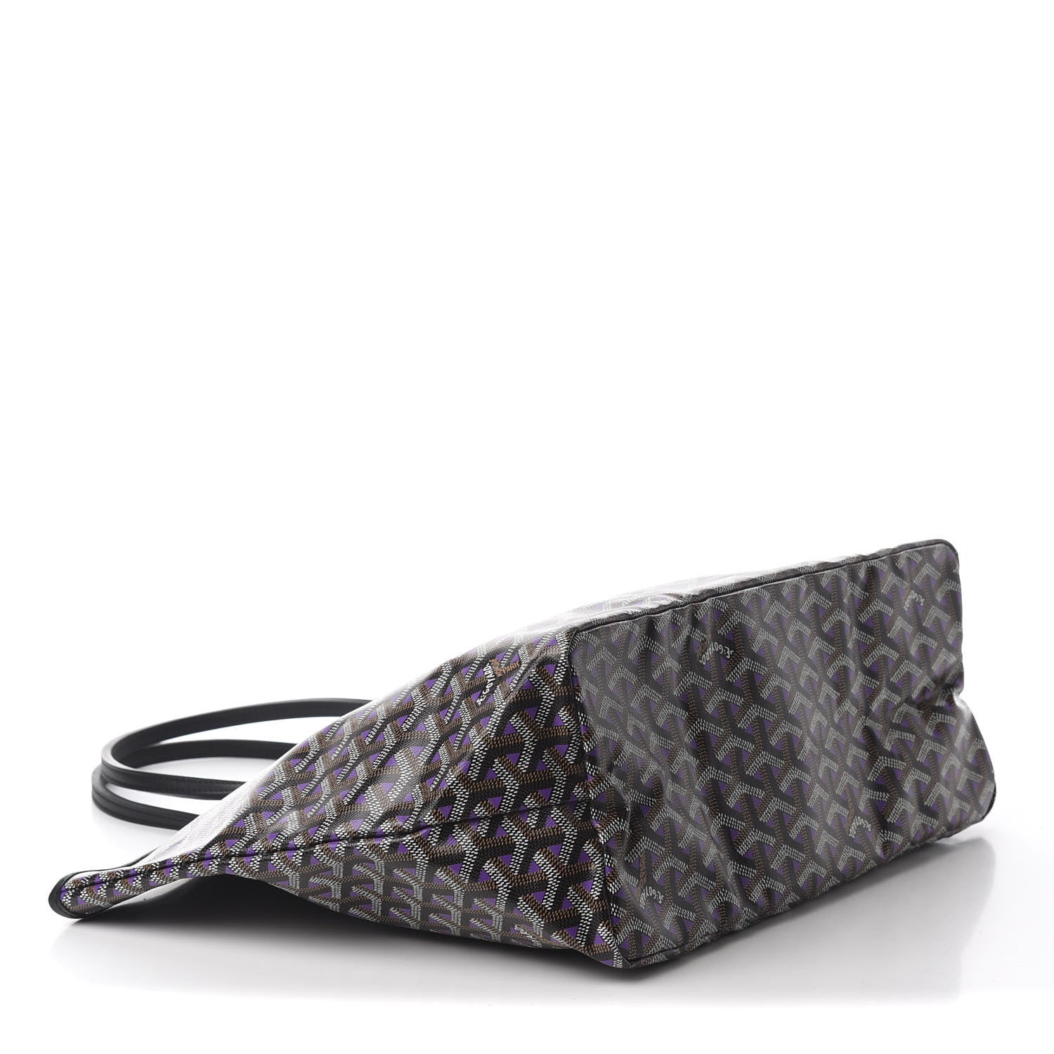 Goyard Goyardine Saint Louis Claire Voie PM Black Violet 3 of 9