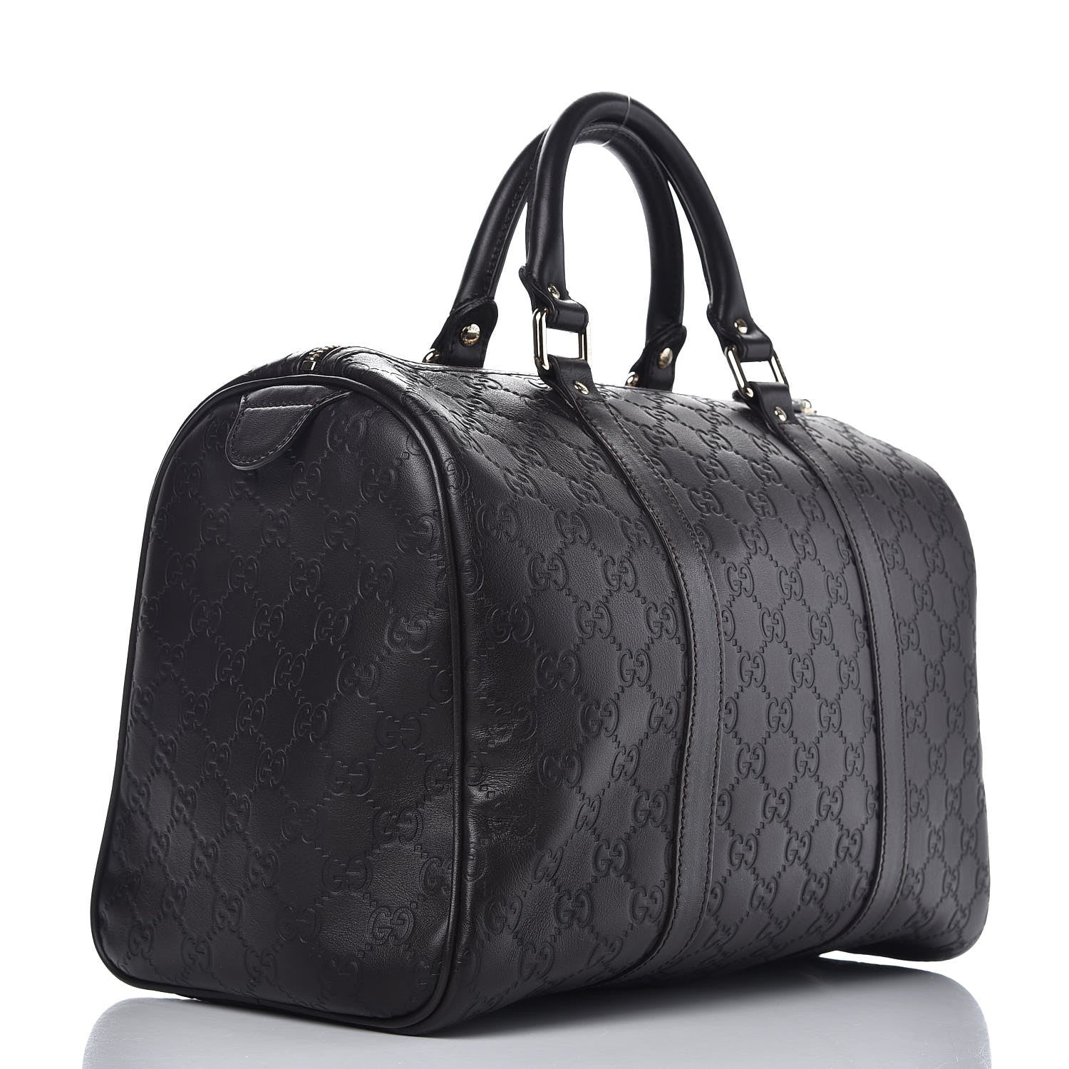 Gucci Guccissima Medium Joy Boston Dark Brown 3 of 8