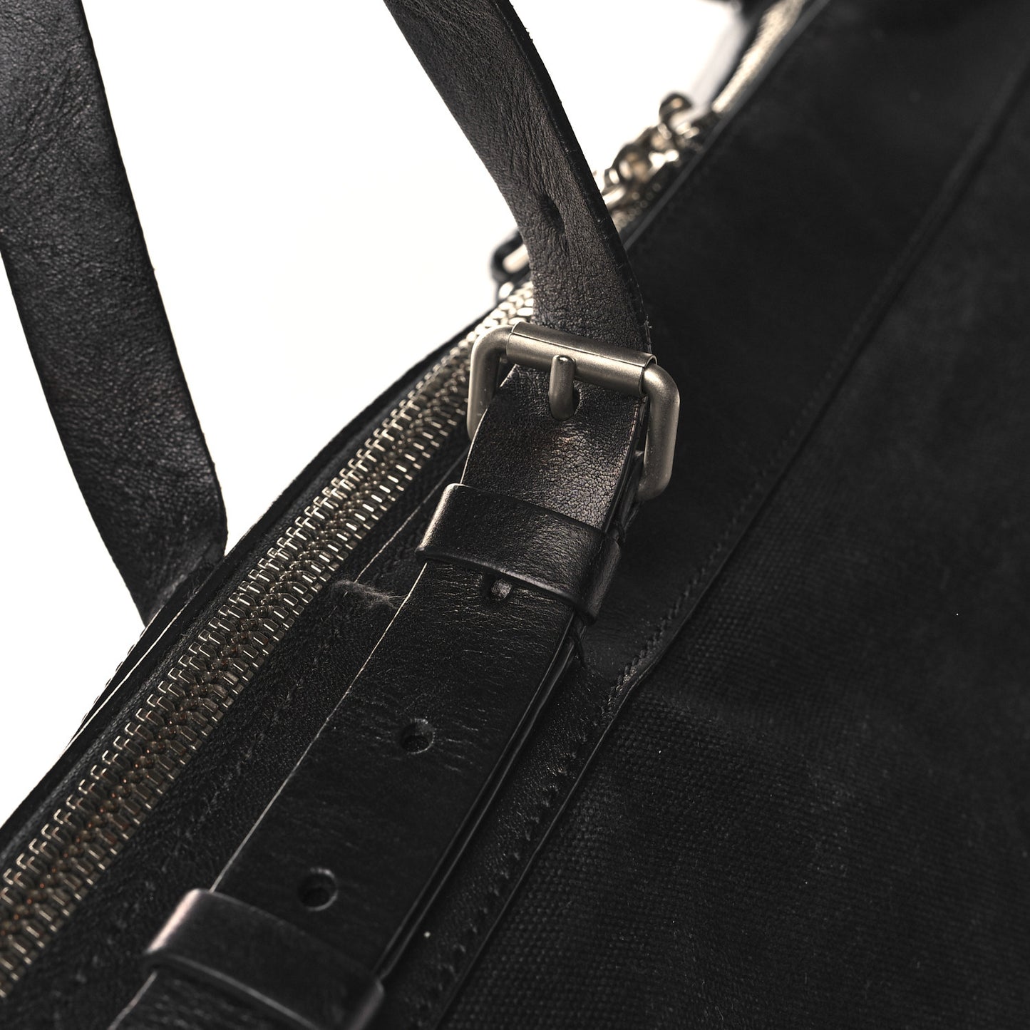 Gabardine Convertible ID Bag Black