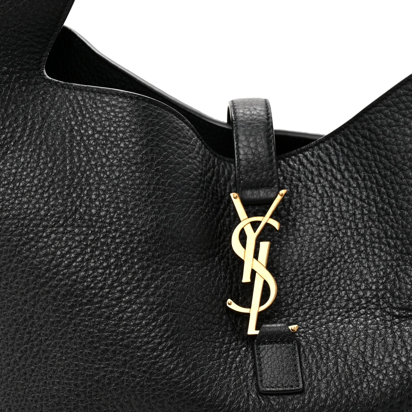 Grained Deerskin Bea Tote Black