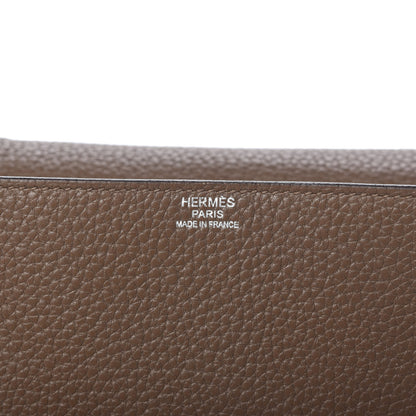 Hermes Taurillon Clemence Steve Caporal Messenger Taupe 8 of 10