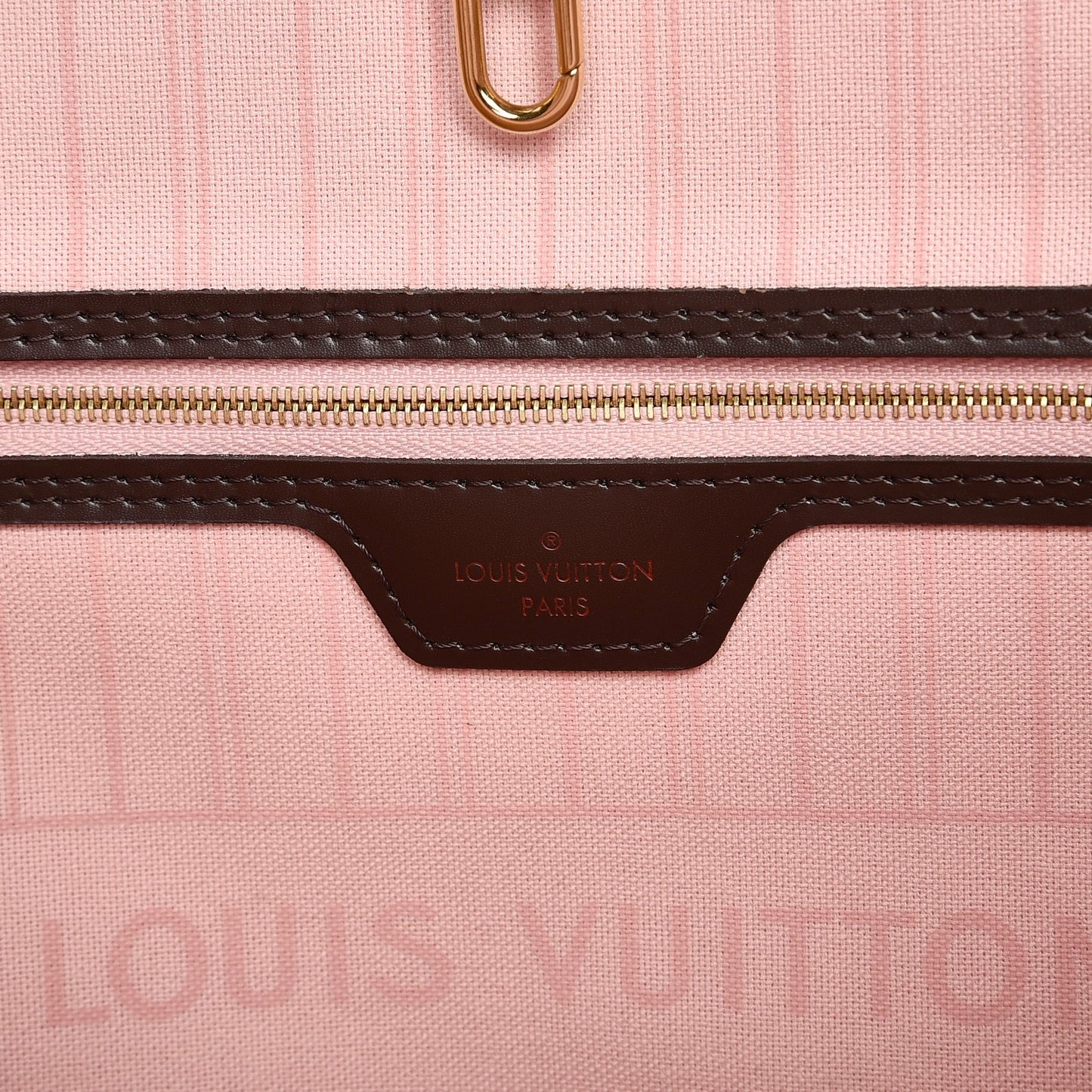 Damier Ebene Neo Neverfull MM Rose Ballerine
