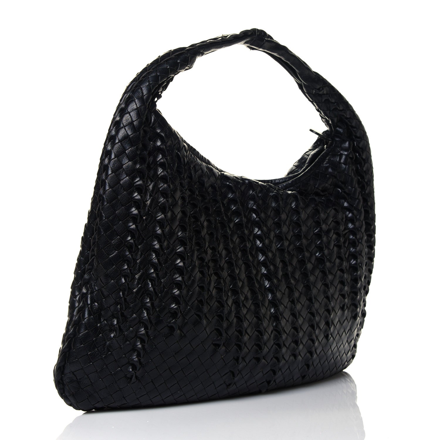 Bottega Veneta Nappa Intrecciato Medium Veneta Hobo Black 5 of 27