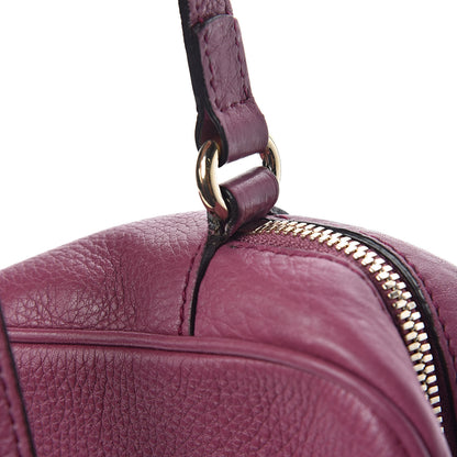 Gucci Pebbled Calfskin Small Soho Disco Bag Peonia Flower 12 of 15