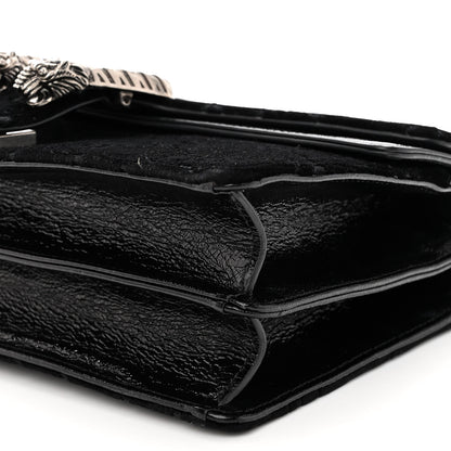 Gucci Velvet GG Monogram Small Dionysus Shoulder Bag Black 9 of 10