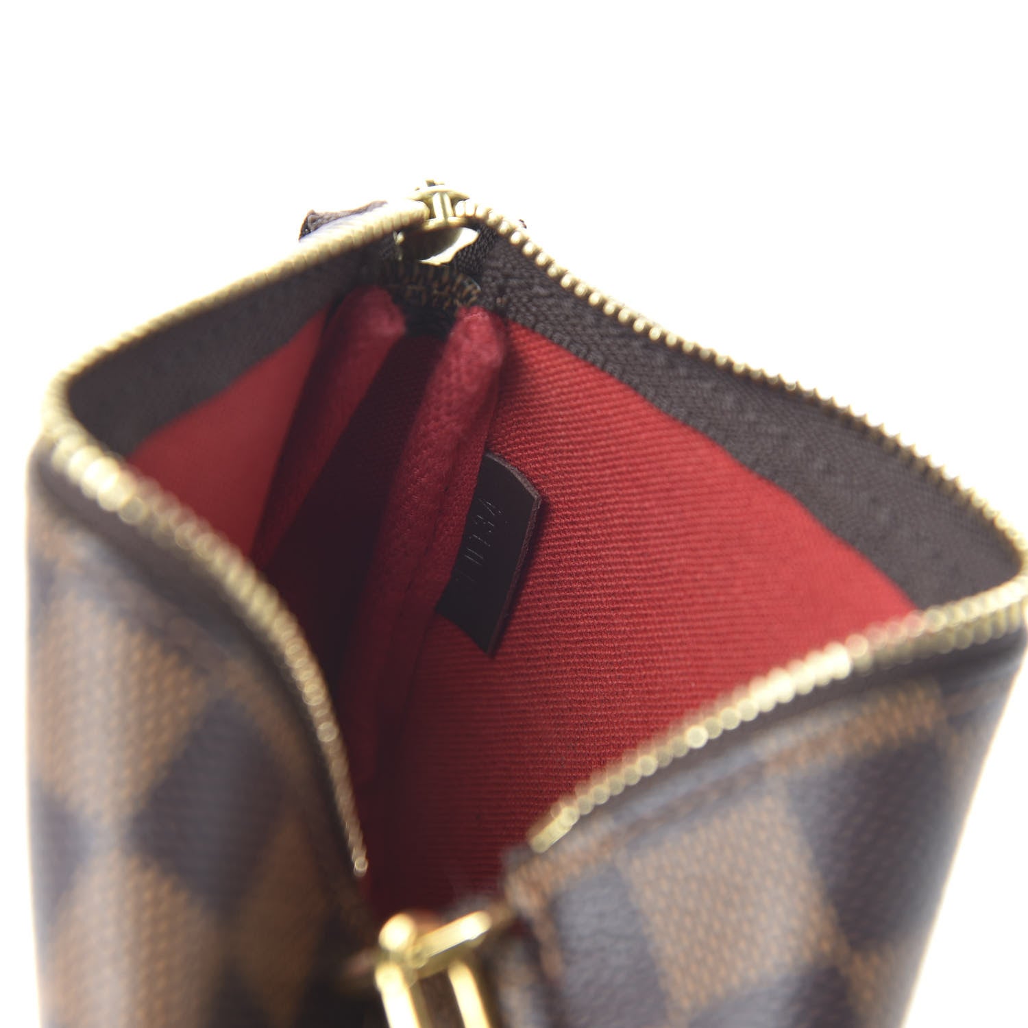 Louis Vuitton Damier Ebene Mini Pochette Accessories 9 of 11
