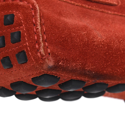 Hermes Suede Irving Moccasin Loafers 43 Rouge 14 of 16