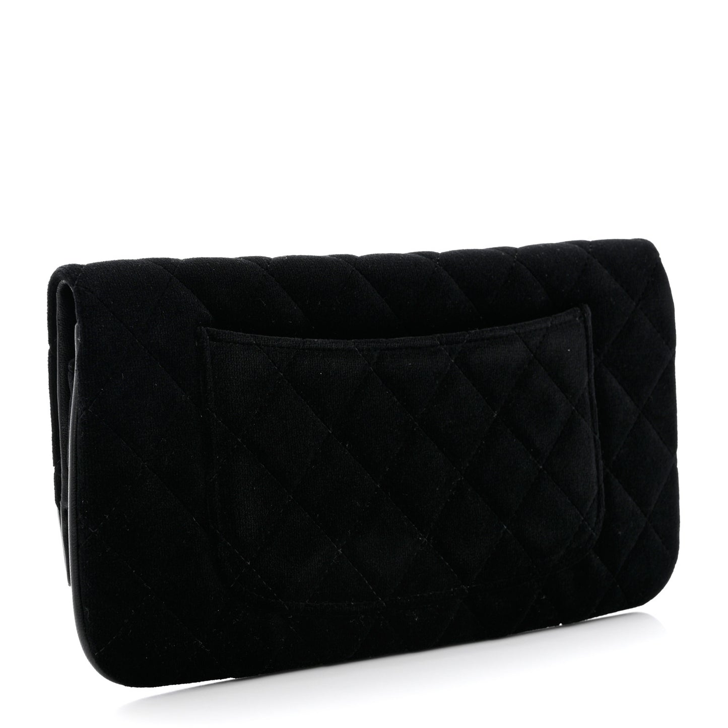 Velvet Lambskin 31 Pouch Black
