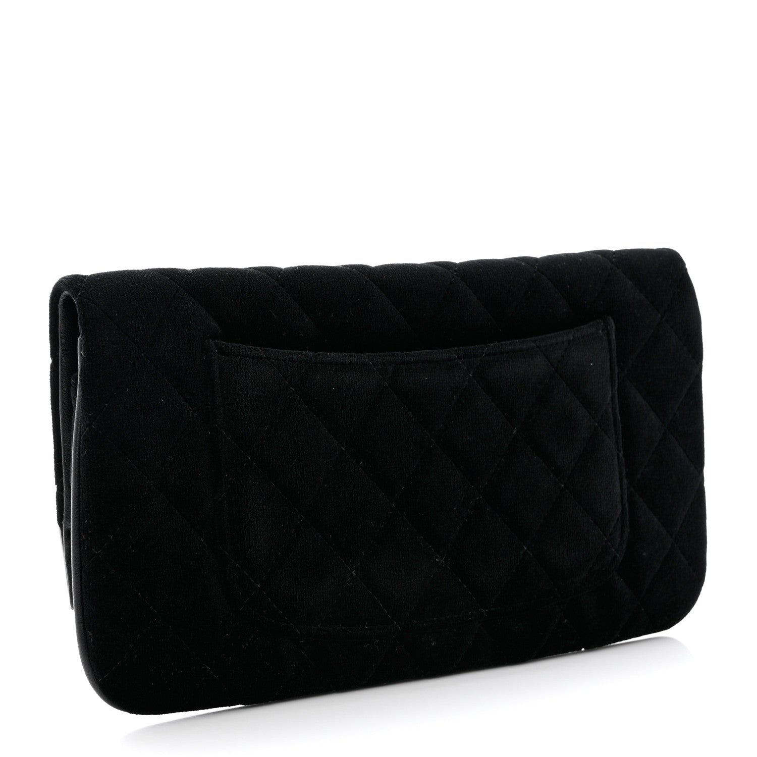 Chanel Velvet Lambskin 31 Pouch Black 3 of 8